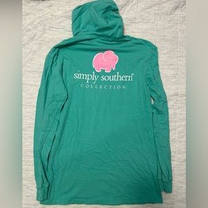 Women’s Simply Southern long sleeve with hood